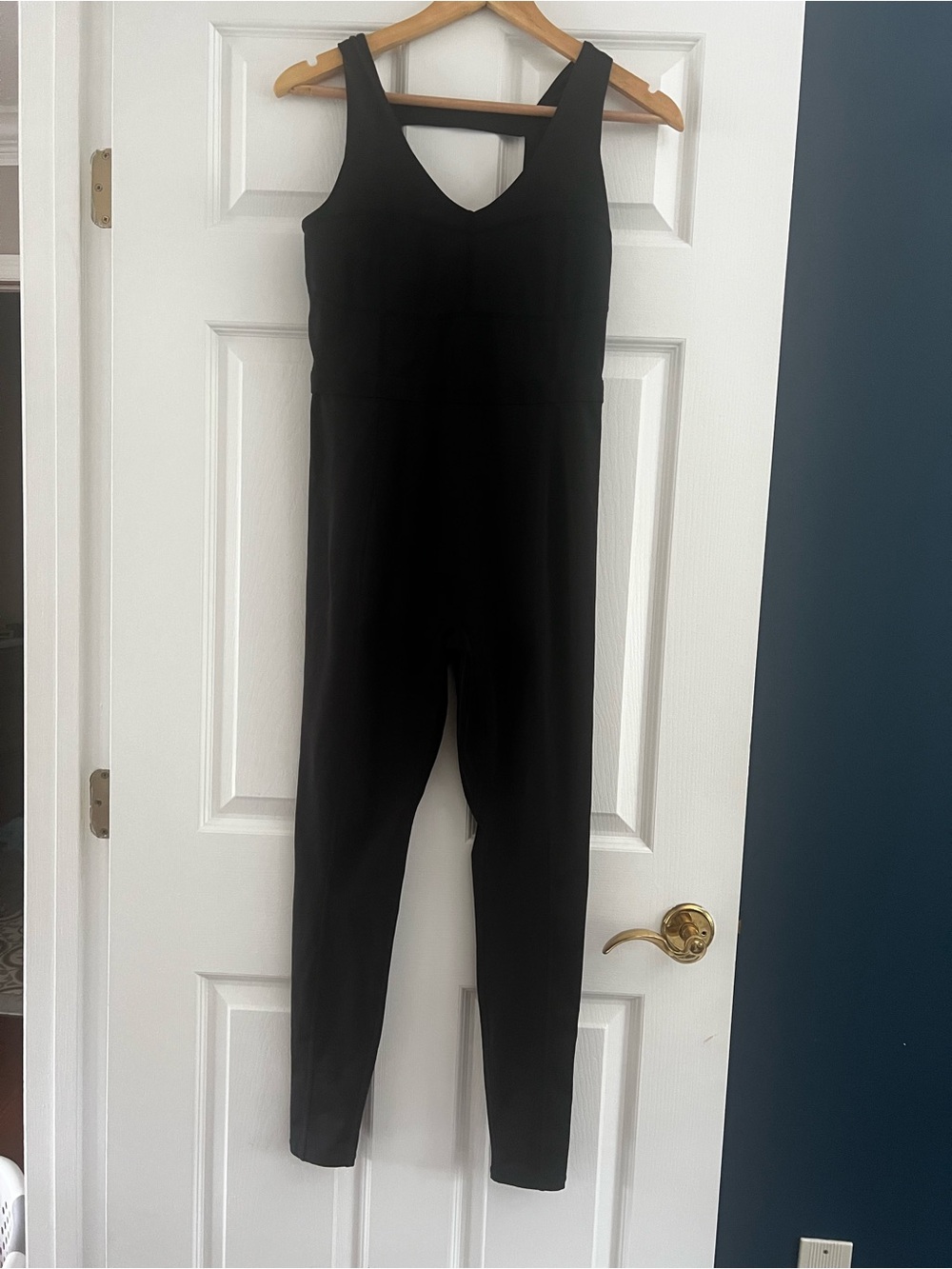 Fabletics Motion 365+ Black Jumpsuit - size M - good Condition